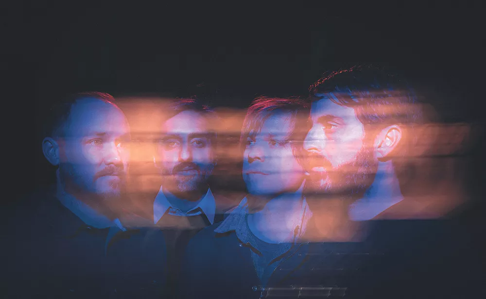 The Texas-based instrumental quartet Explosions in the Sky prove you don't need lyrics to tell a musical story.