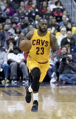 “Going to White House was a great honor until you showed up!” LeBron James wrote on Twitter. - CC BY-SA 2.0
