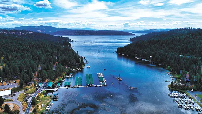Rockford Bay on Lake Coeur d'Alene. "It is a trip we make almost every summer since I was about 6 years old," Brian Montgomery says. "This lake is very special to us and holds so many memories." - BRIAN MONTGOMERY PHOTO