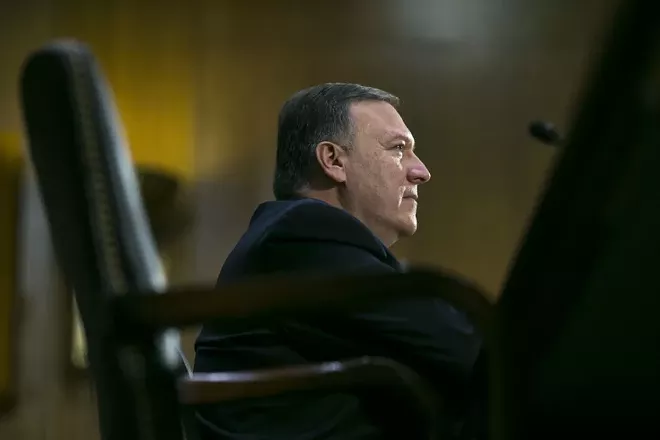 Mike Pompeo, the CIA director, would become Secretary of State under a new proposal. - AL DRAGO/THE NEW YORK TIMES