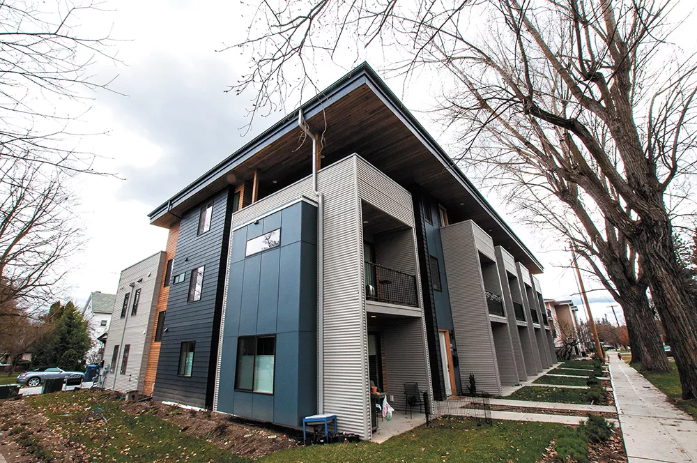The demolition of an old Victorian-style home to build these townhomes and apartments raised major objections from the Browne's Addition neighborhood and, ultimately, led to a historic preservation ordinance. - DANIEL WALTERS