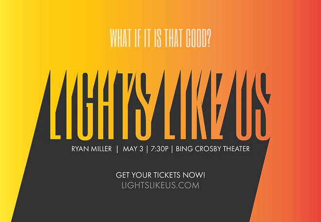 Ryan Miller’s "Lights Like Us" show at the Bing draws lots of questions, for good reason