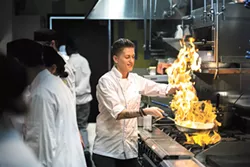 Chef Blerita Kaba crafted a comfort food-focused menu for Three Peaks, drawing from her diverse culinary background. - SPOKANE TRIBE CASINO