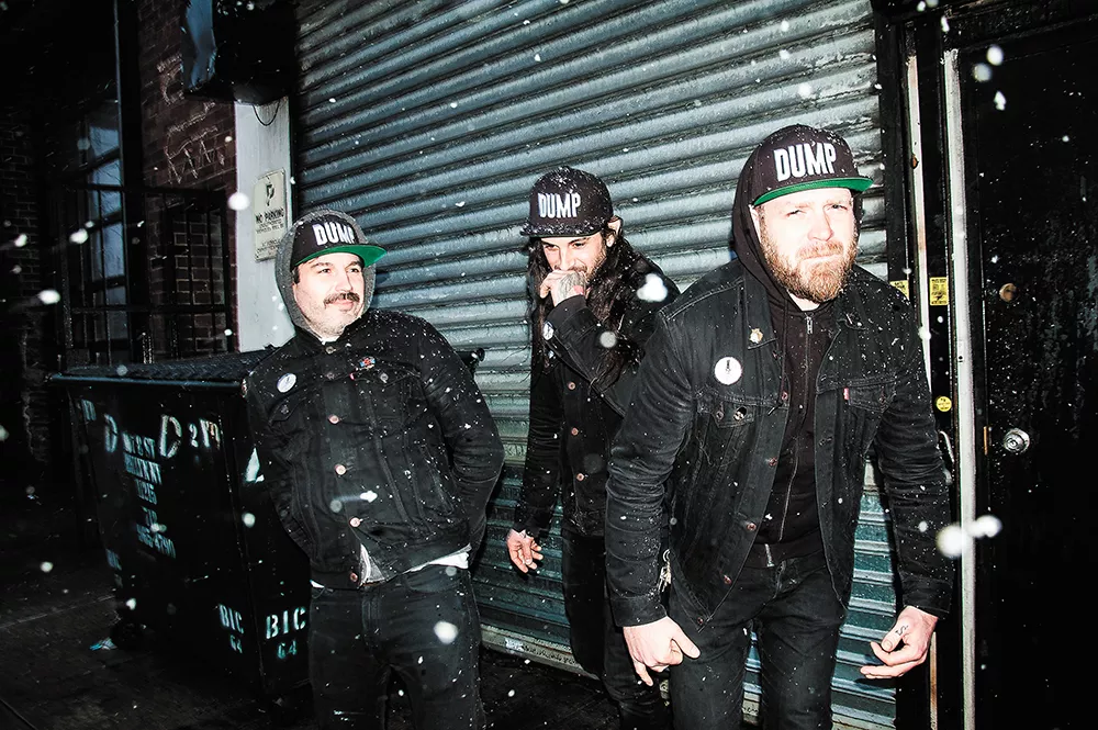 Surfy, grungy rock trio Pink Mexico aims to take you on a "dark, psychotic journey with moments of levity." - ARVELISSE RUBY PHOTO