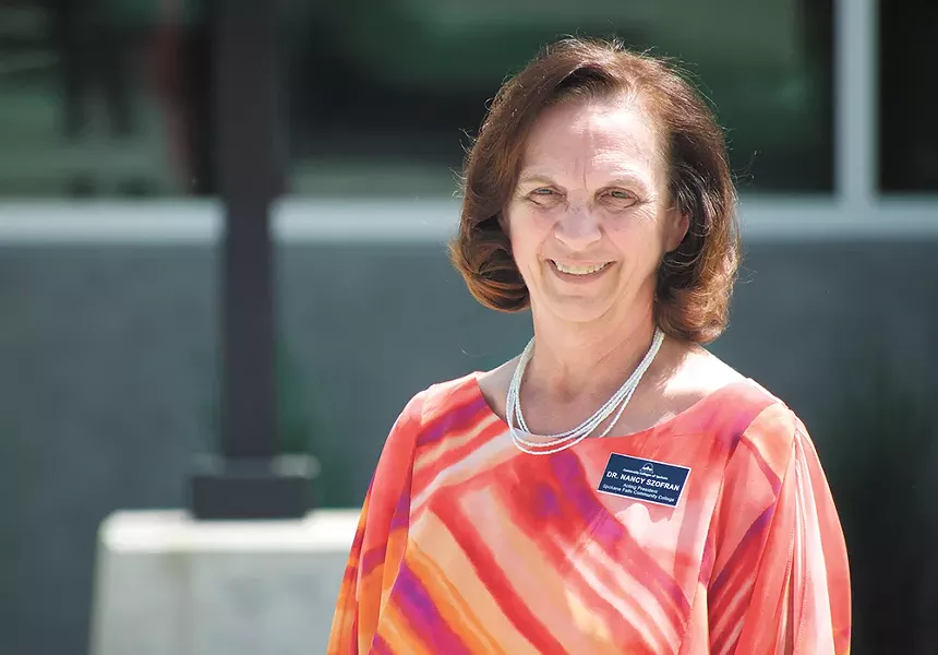 Nancy Fair-Szofran will serve as SFCC president for one year as the college searches for a permanent replacement. - WILSON CRISCIONE PHOTO