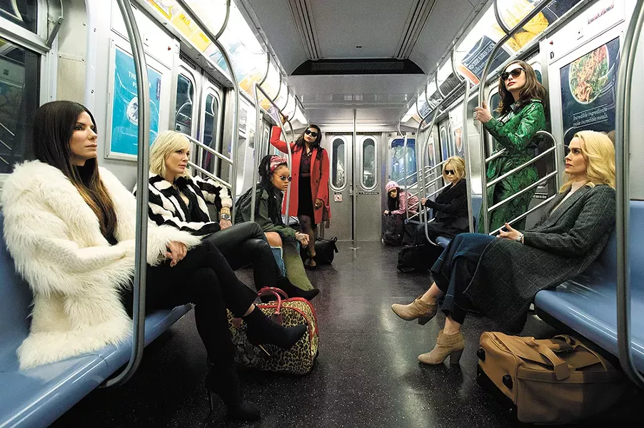 Ocean's 8 continues the franchise's penchant for cool comic capers with all-star casts.