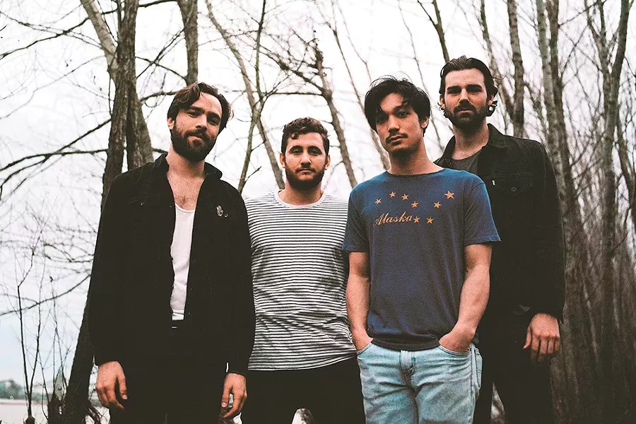Motel Radio drummer Eric Guidry describes the band's sound as "singer-songwriter-y with a little New Orleans dirt rubbed on it."