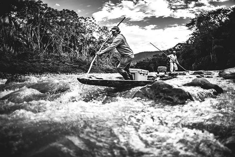Michael Visintainer's photo of a Bolivian river