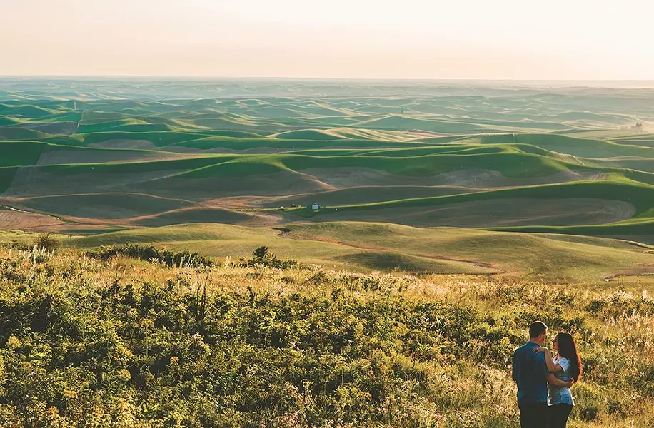 Kyndall Elliott's photo of Steptoe Butte.