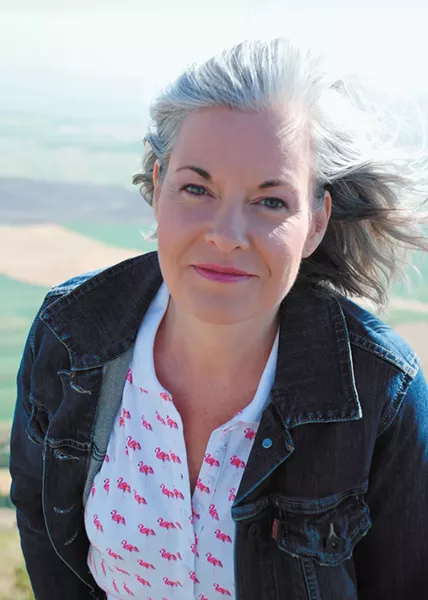 Katherine Nelson finds inspiration on the Palouse. - TOM SCHIERMAN PHOTO
