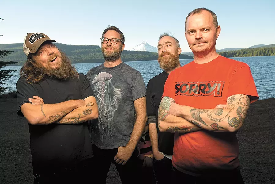 Stoner rock doesn't get much goofier (or oftentimes grosser) than Red Fang.