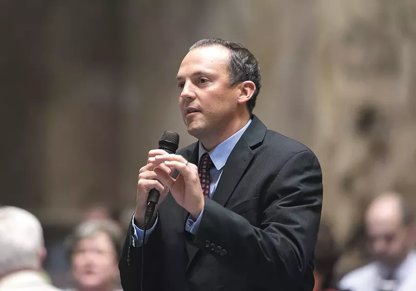 State Rep. Marcus Riccelli, who successfully led the effort to expand Spokane's County Commission, dismisses Al French's criticisms: "This is a threat to his power." - WASHINGTON STATE HOUSE DEMOCRATS
