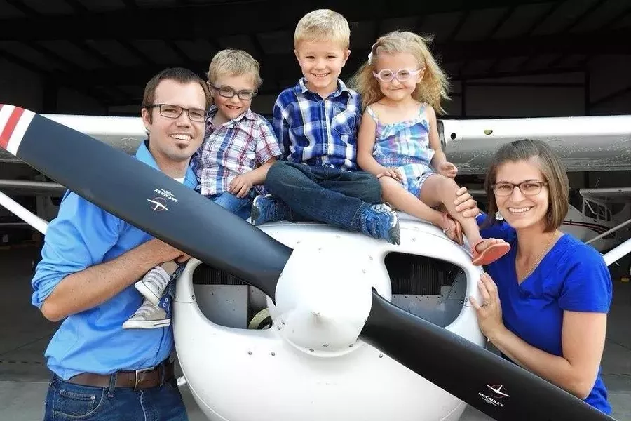 Diego Senn (far left). - GOFUNDME