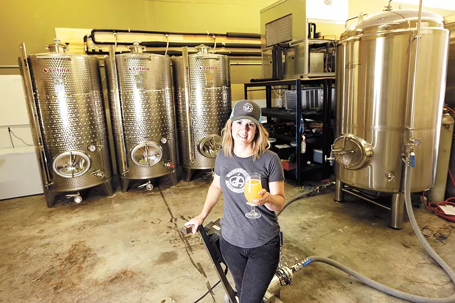 Coeur d'Alene Cider's Jill Morrison is part of a growing trend. - YOUNG KWAK