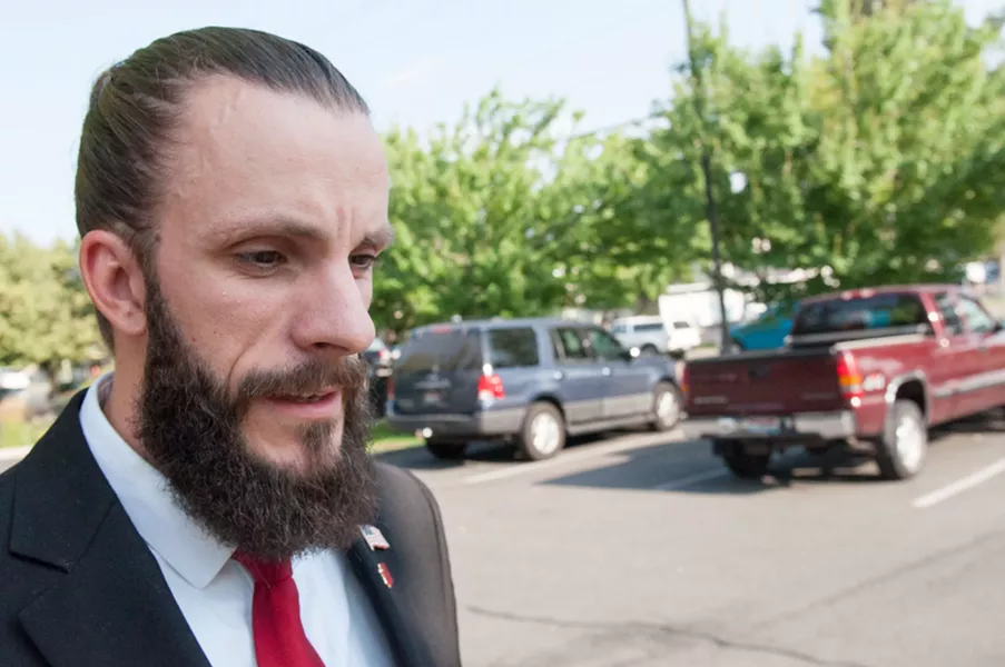 Jered Bonneau, candidate for U.S. House of Representatives. - YOUNG KWAK