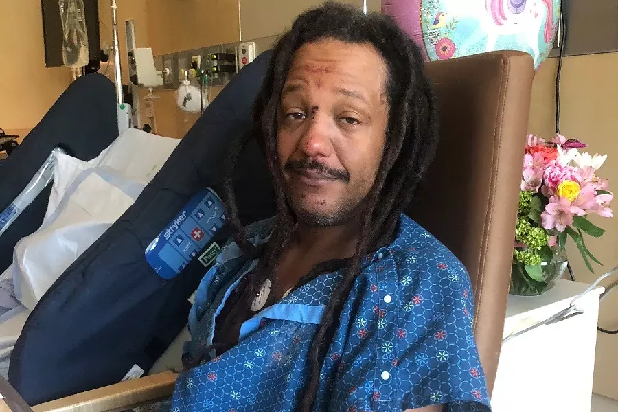 Joe Allen Jr. was struck in the face with a rock while at the Gorge. - GOFUNDME