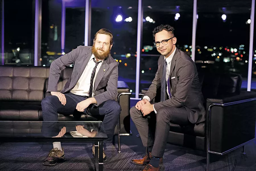 Lilac City Live co-hosts Shawn Glasow (left) and Ryan Dean Tucker (right). - YOUNG KWAK