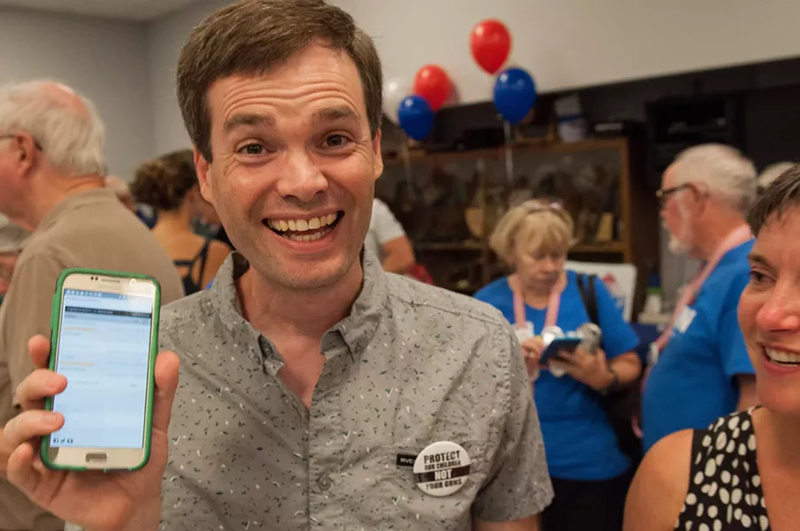 For a brief moment, the results initially showed Lisa Brown beating Rep. Cathy McMorris Rodgers. - DANIEL WALTERS PHOTO