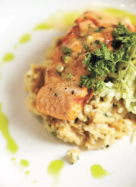Grilled salmon - YOUNG KWAK
