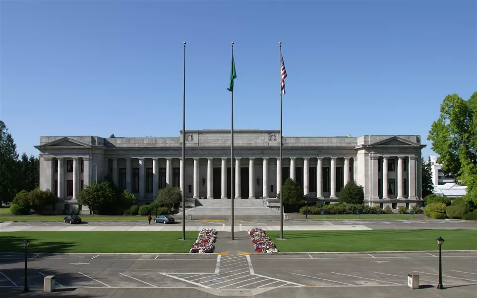 Washington State Supreme Court Building - WIKIMEDIA COMMONS, CACAPHONY