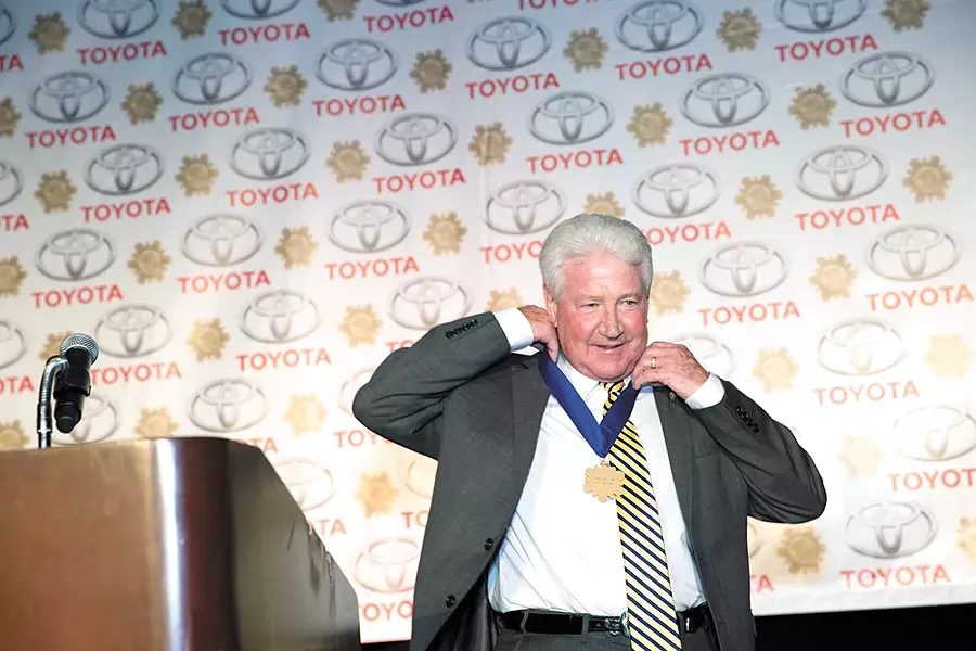 Last spring Airborne Eddie got inducted into the U.S. Ski and Snowboard Hall of Fame at an event held in Squaw Valley, California.