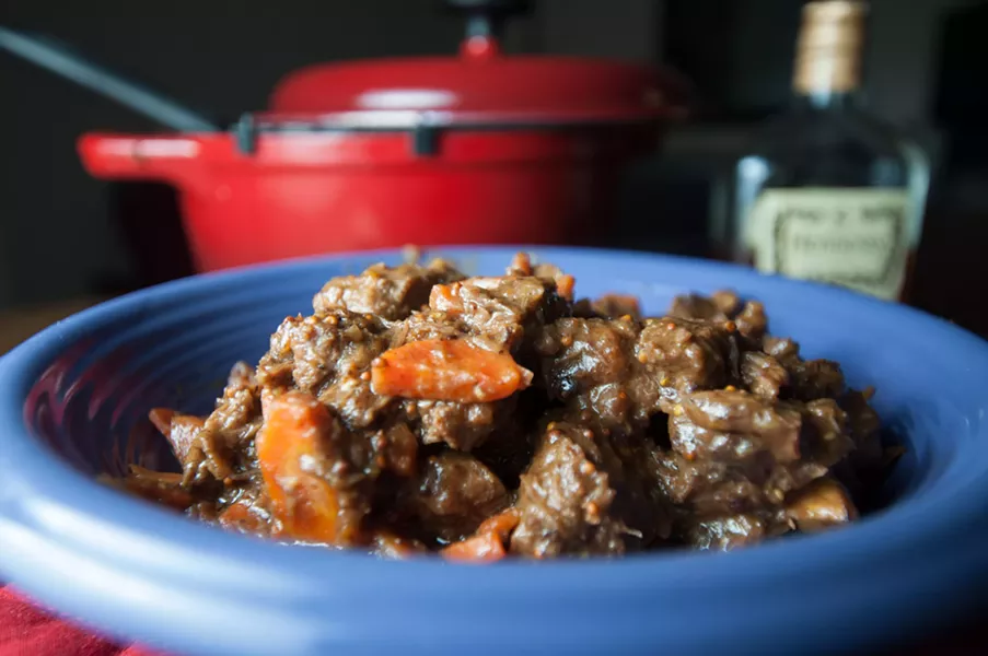 Cognac beef stew - DANIEL WALTERS PHOTO