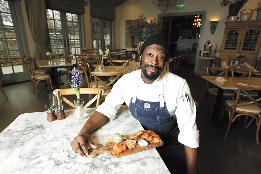 Luna's chef Joe Morris is showcasing old menu favorites. - YOUNG KWAK
