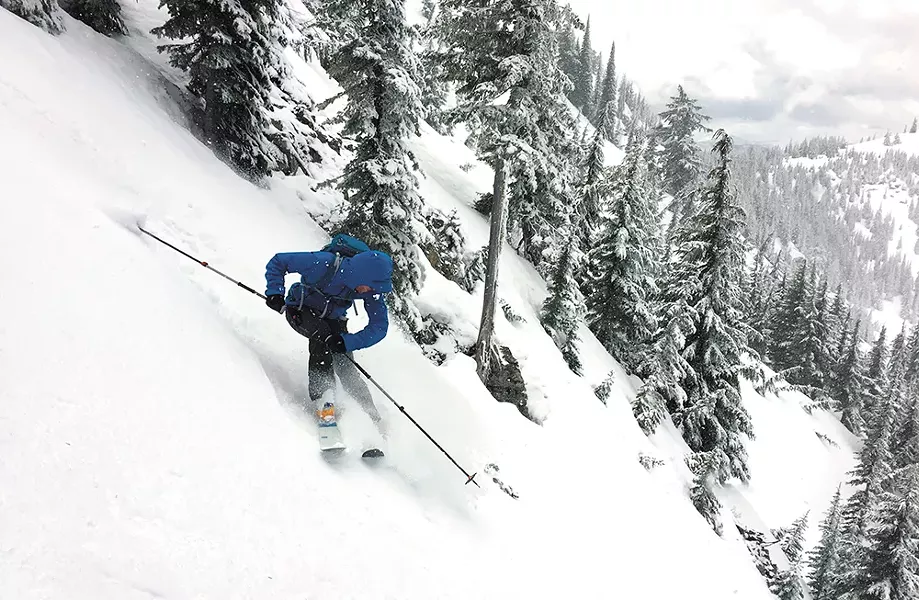 Mike Brede, along with Larry Banks, started an online community for people to meet and share information on the local backcountry scene at panhandlebackcountry.com. - LARRY BANKS PHOTO