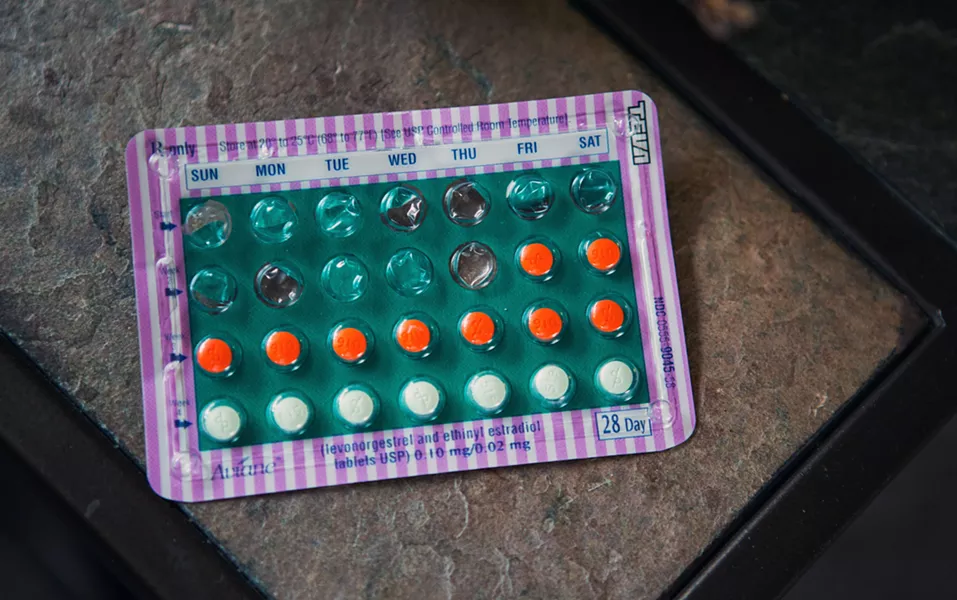 Birth control pills in a family's home in Bend, Ore., on Sept. 4, 2015. A federal judge on Sunday, Jan. 13, 2019, granted a request by more than a dozen states to temporarily block the Trump administration from putting into effect new rules that would make it easier for employers to deny women health insurance coverage for contraceptives. - RUTH FREMSON/THE NEW YORK TIMES