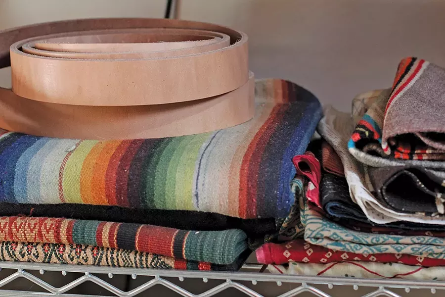 Westward Leather Company products. - CARRIE SCOZZARO PHOTO