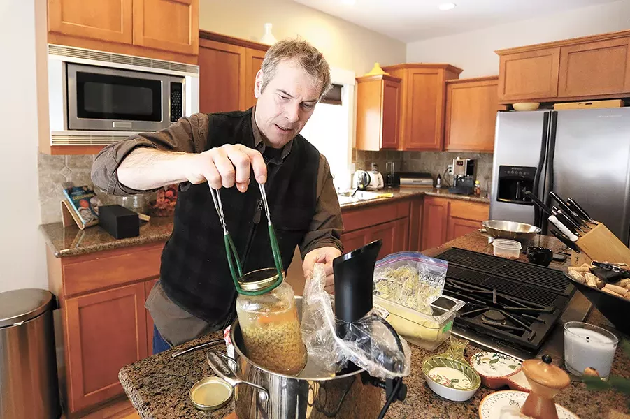 French-born chef Laurent Zirotti uses sous vide at home and in his Post Falls restaurant. - YOUNG KWAK PHOTO