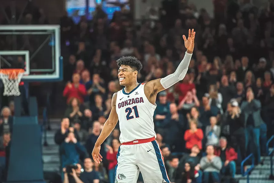 Junior Rui Hachimura has a bright NBA future. - DAWSON REYNIER PHOTO
