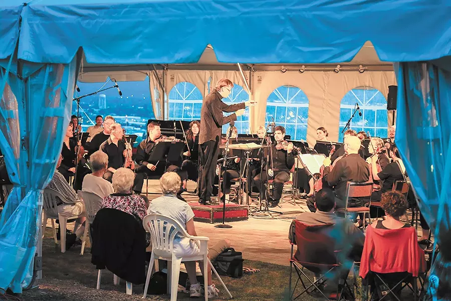 Hear the Spokane Symphony at Soirée on the Edge on Aug. 12 and 19.