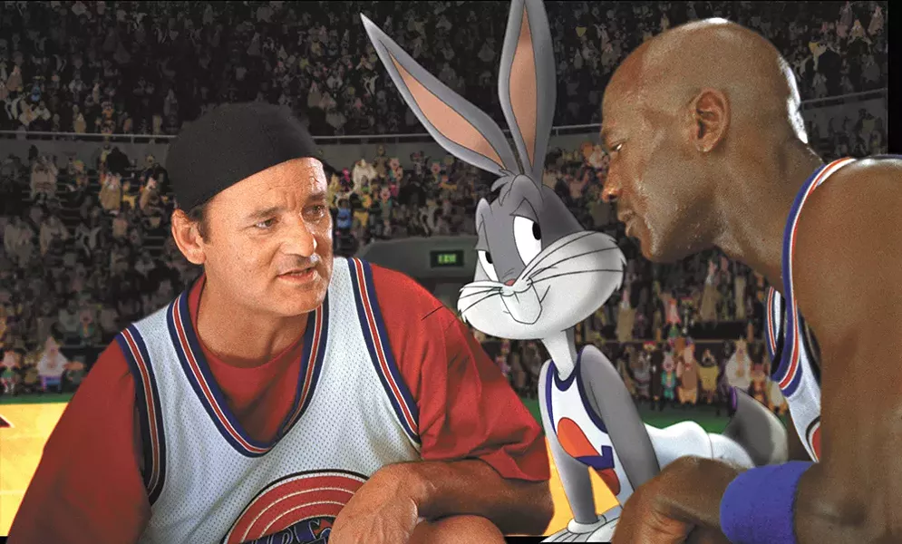 Riverfront Park is hosting movies on Wednesday evenings throughout the summer, including Space Jam.