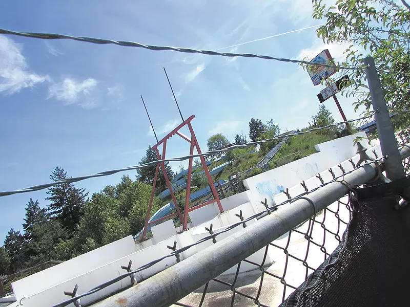 For years, Wild Waters worked to bring people in. Now, the challenge is keeping vandals out. - DANIEL WALTERS