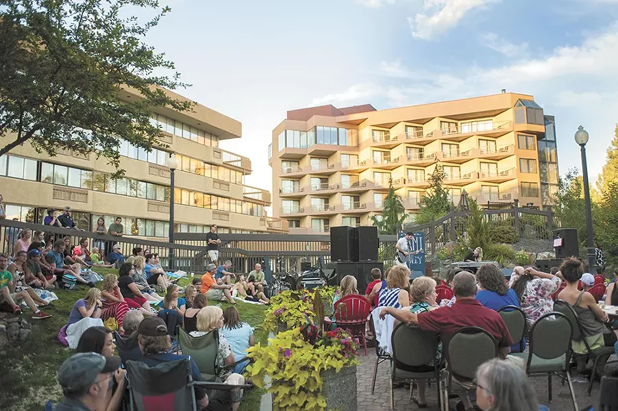The Sweeplings perform as part of last weekend's Red Lion Hotel at the Park concert series. - AUSTIN ILG PHOTO