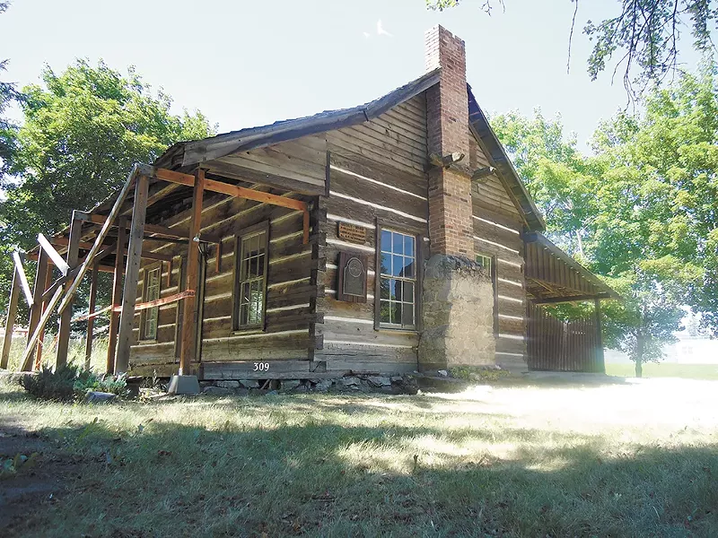The town's oldest building, built in 1868. - CHEY SCOTT