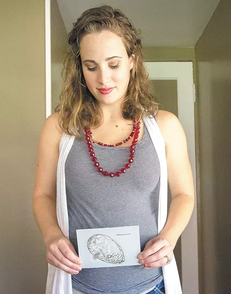 Now pregnant with her first child, Alicia McNamara says she was "really, really nervous" about seeking assistance conceiving. - JENNIFER DEBARROS PHOTO