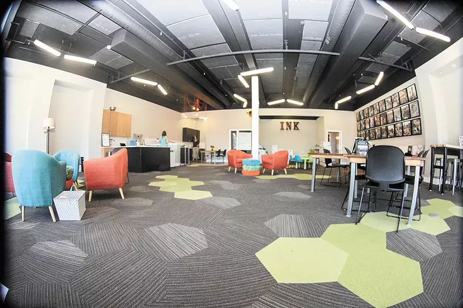 Greenstone funded the build-out of the space it's loaning Spark for 10 years. - MEGHAN KIRK