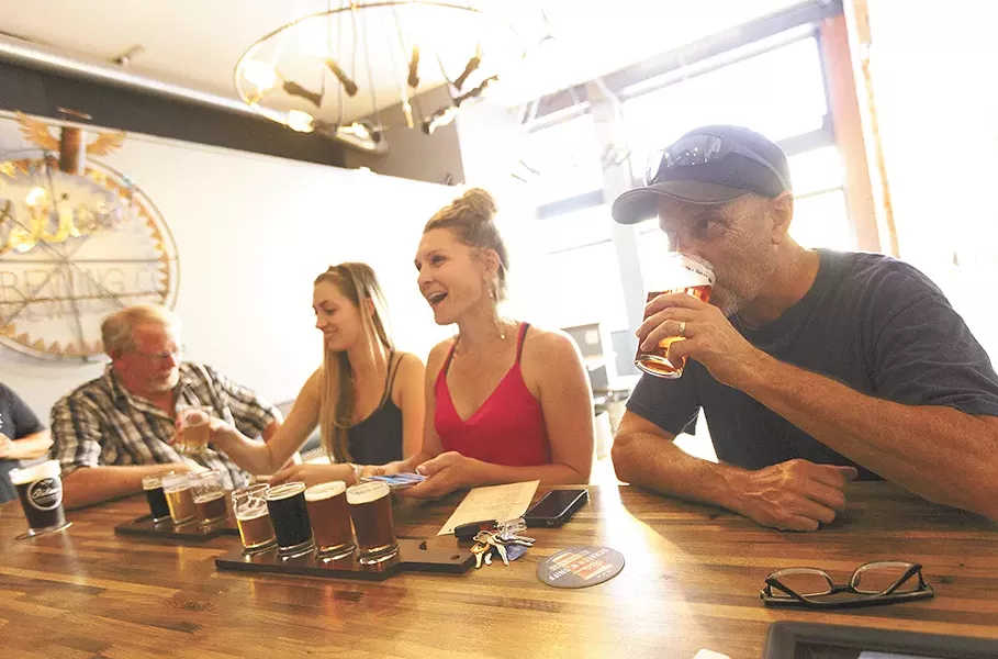 Orlison Brewing Co.'s taproom just opened in downtown Spokane. - YOUNG KWAK