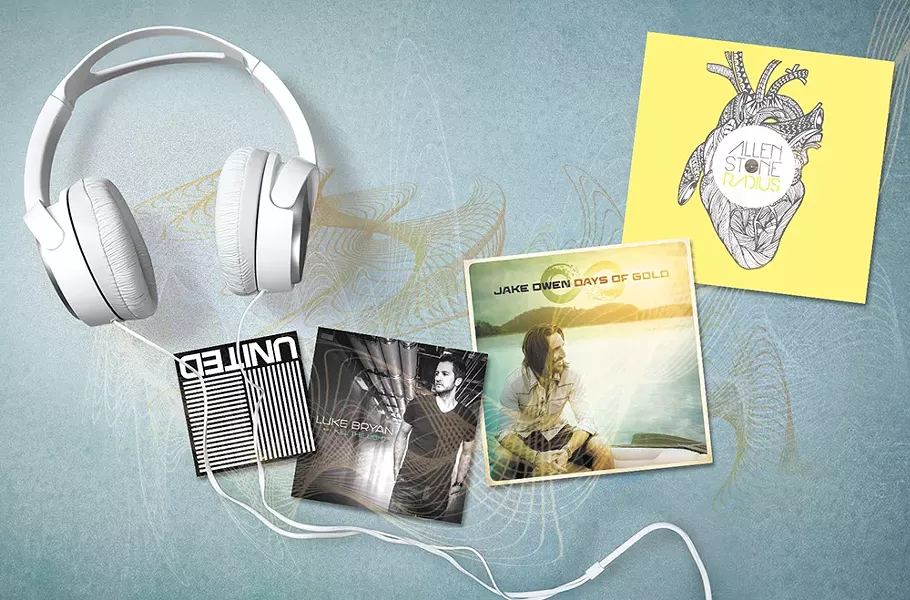 Surprise! People here listen to a lot of pop-country music.