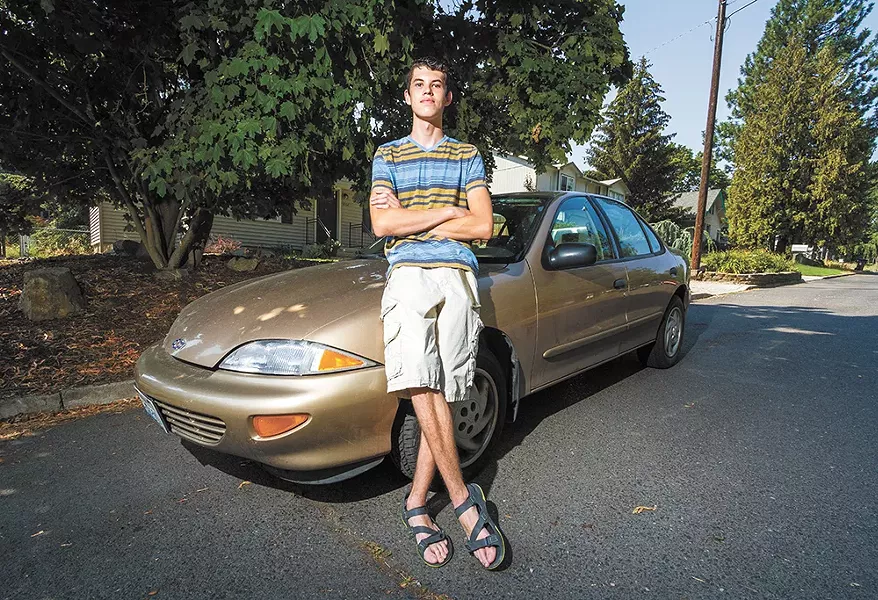Jared Conger consented to having his car searched and blood drawn. No pot was found in either. - JEFF FERGUSON
