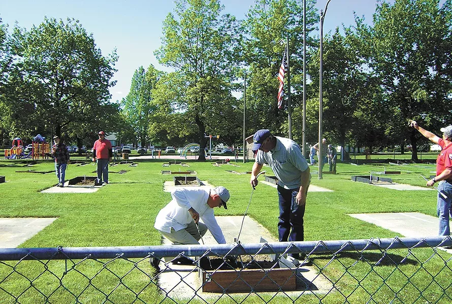 The Spokane Horseshoe Pitchers Association holds an annual tournament this weekend at Franklin Park.