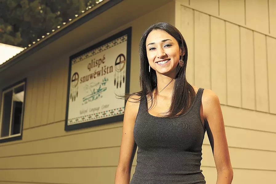 Jessie Isadore began teaching Salish as soon as she began learning the language herself. - YOUNG KWAK