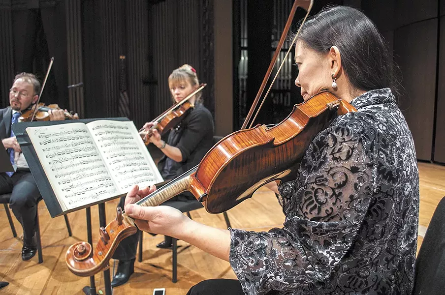 Members of the Spokane String Quartet - YOUNG KWAK