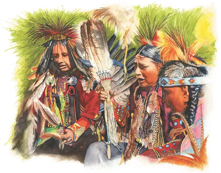 The MAC hosts the Spokane Watercolor Society's juried show, featuring the work of Jeannine Marx Fruci.