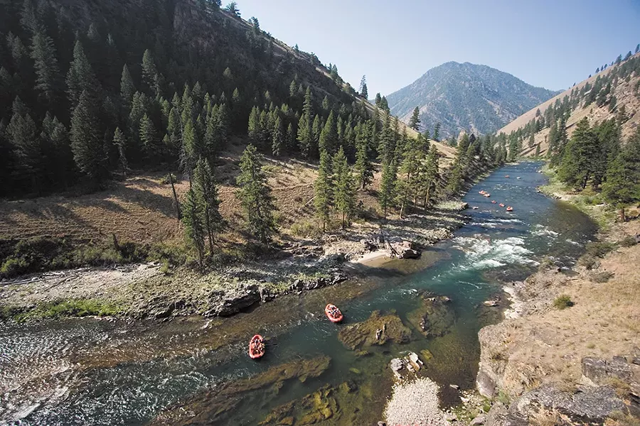 ROW Adventures leads a trip down Idaho's Middle Fork of the Salmon River.