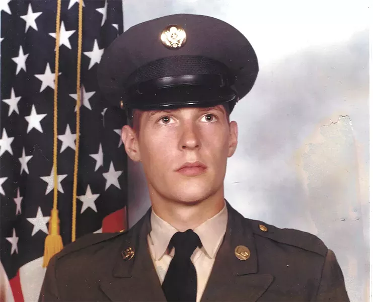 Robert Parkinson served in the U.S. Army from 1979-82. He carried his military papers around with him until the day he died.