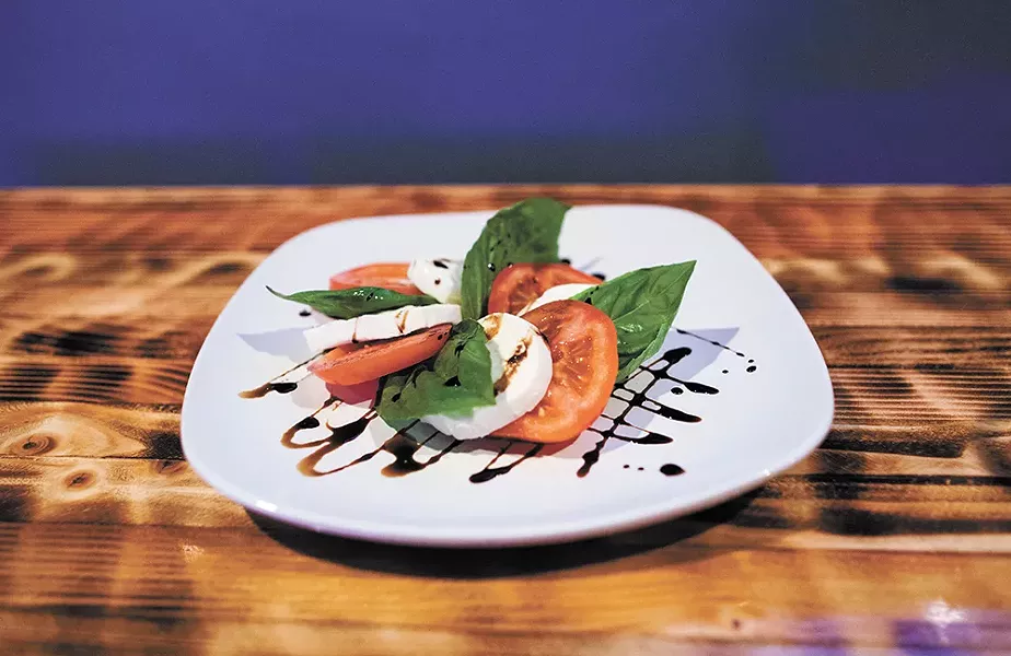 A caprese salad from Prohibition Gastropub. - KRISTEN BLACK