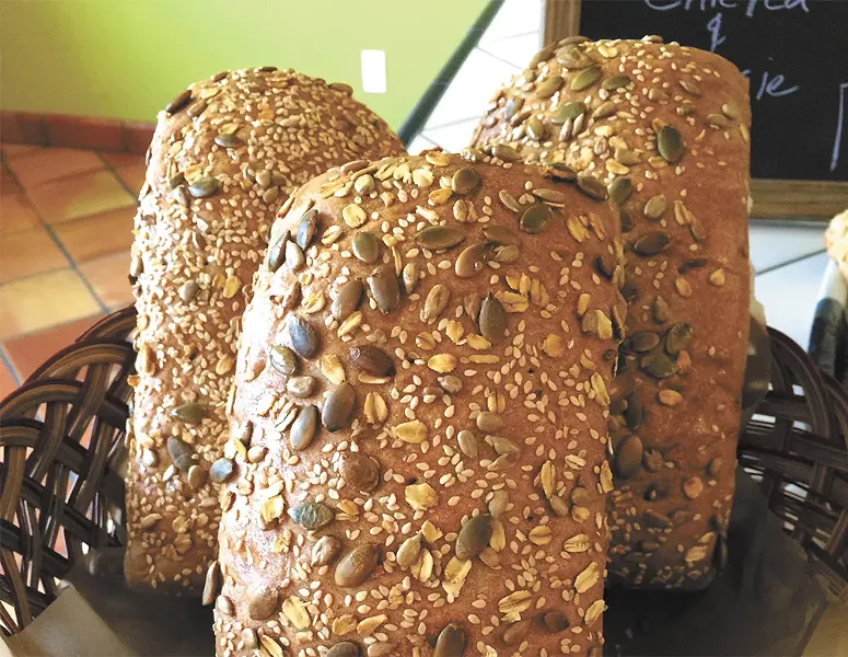 Flourish bakes their own bread daily in Sandpoint. - CARRIE SCOZZARO